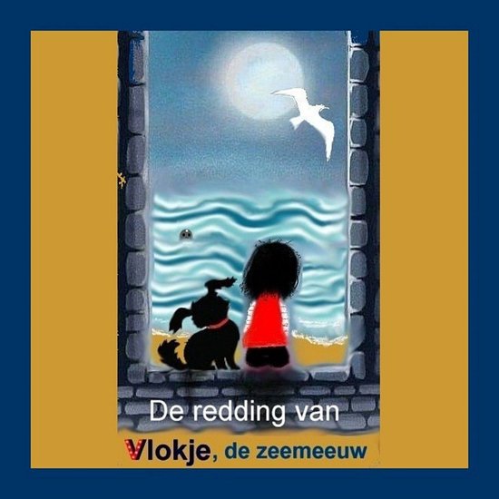 De redding van Vlokje, de zeemeeuw - cover