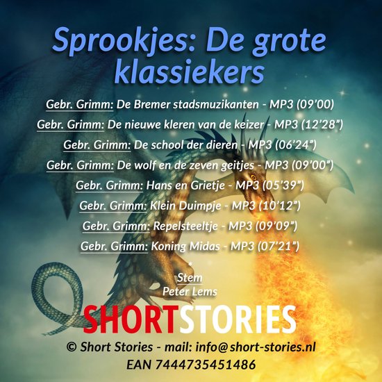 Sprookjes - cover