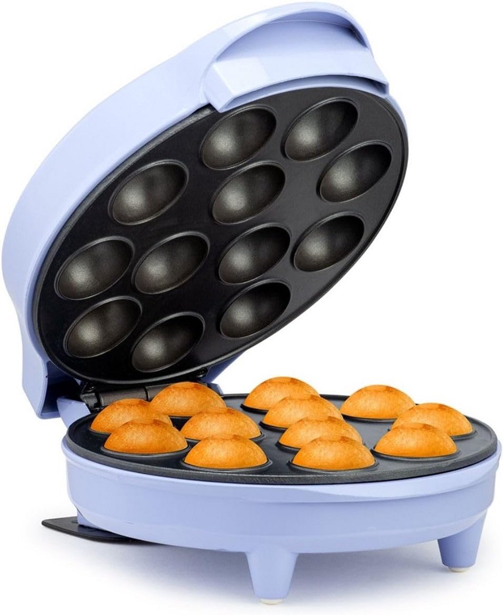 Cake Pop Maker voor het maken van cakepops - Roestvrij staal - Lavendel