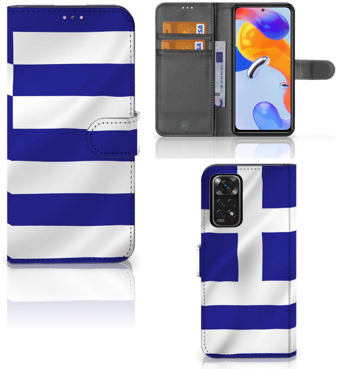 Xiaomi Redmi Note 11 Pro 5G/4G Bookstyle Case Griekenland