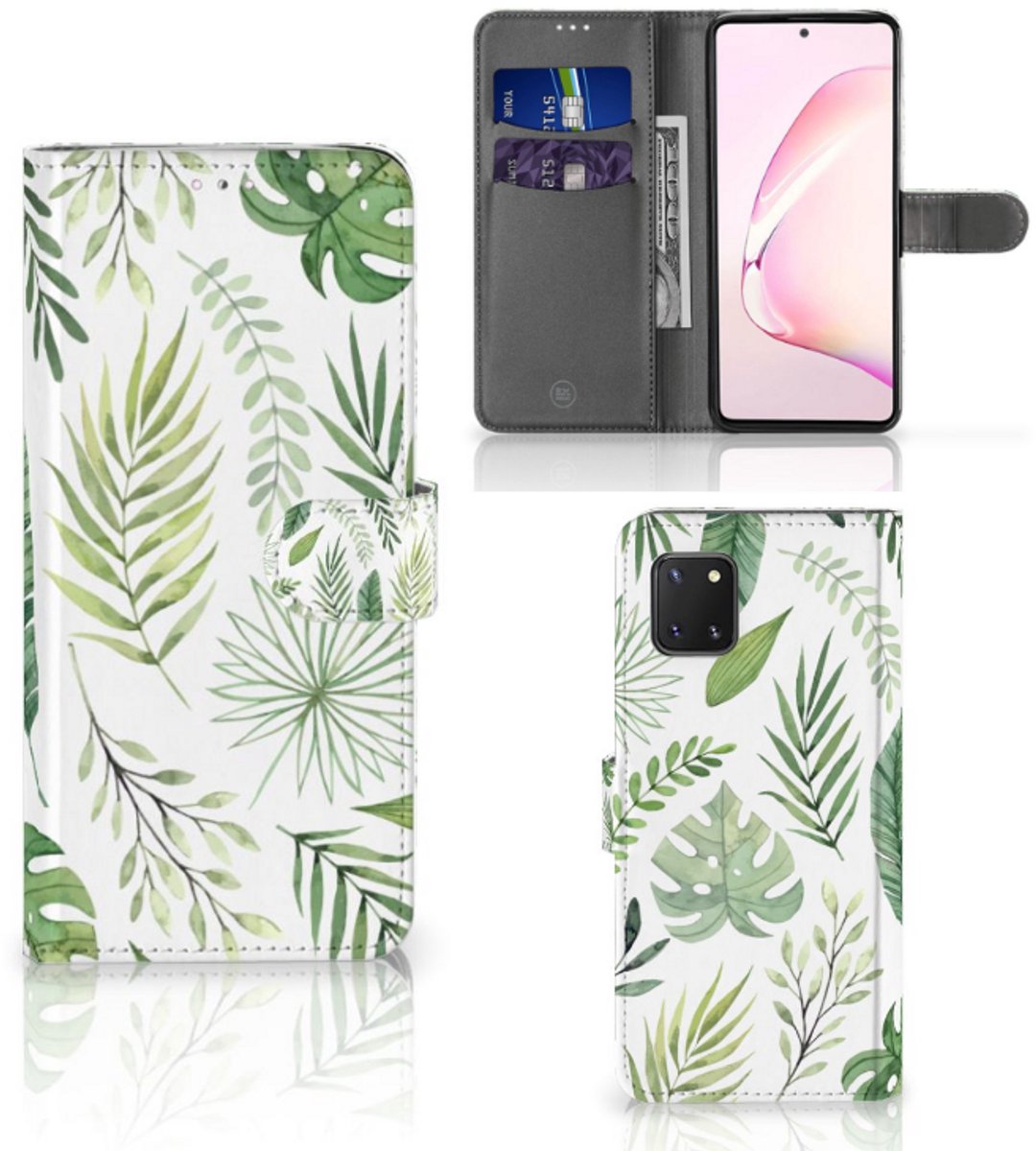 Samsung Note 10 Lite Hoesje Leaves