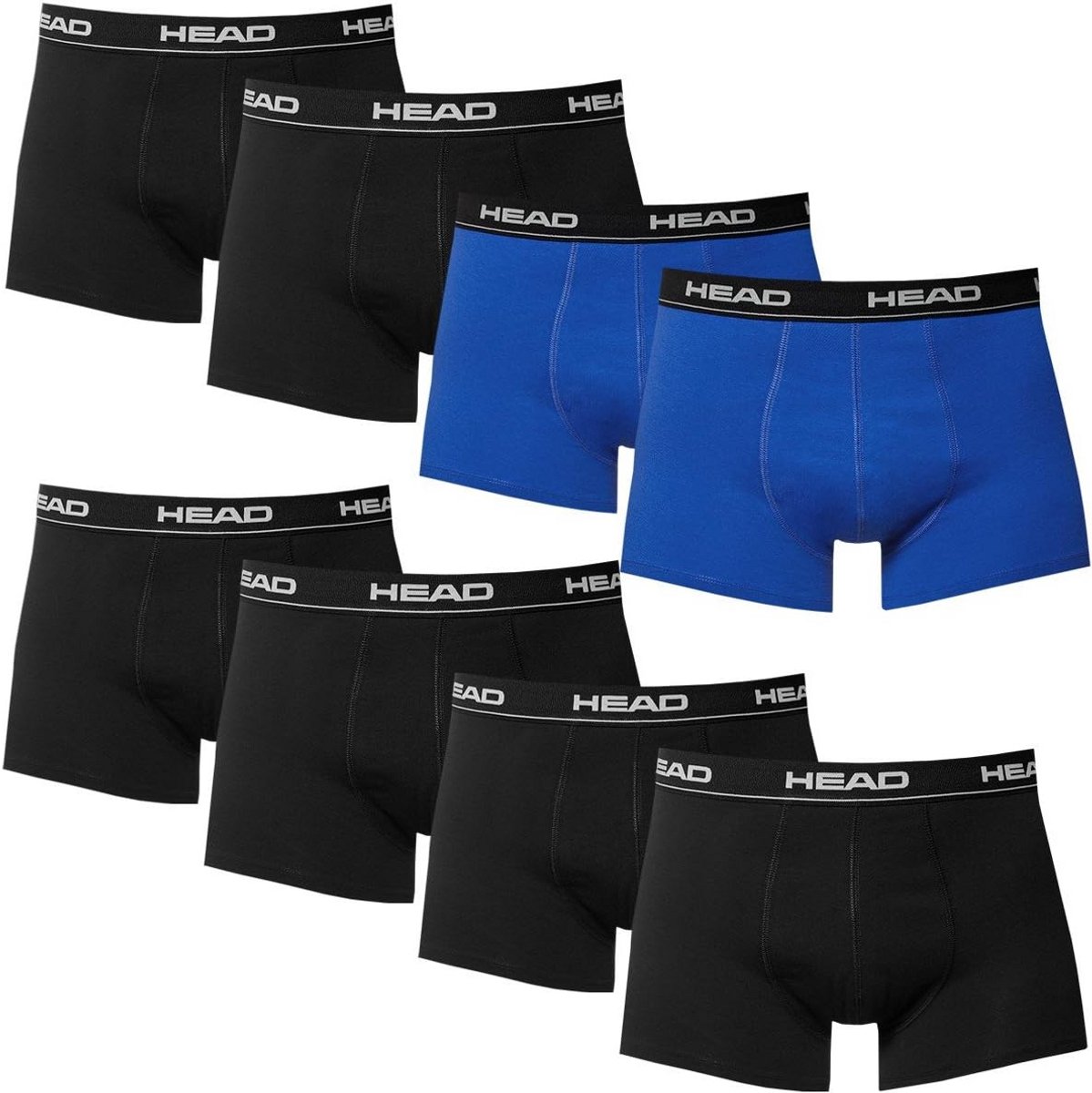 Heren Boxershorts Set van 8 - Comfortabele en Sportieve Ondergoed