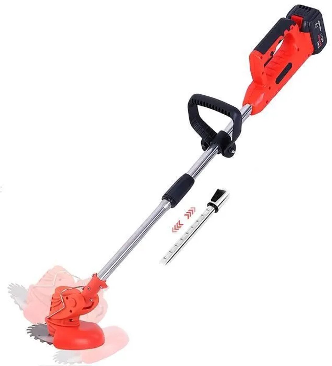 MAGICFOX Draadloze Grastrimmer - (Wordt geleverd zonder accu of oplader)