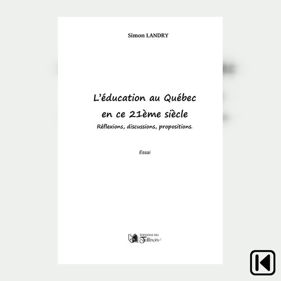 L'éducation au Québec en ce 21e siècle - cover