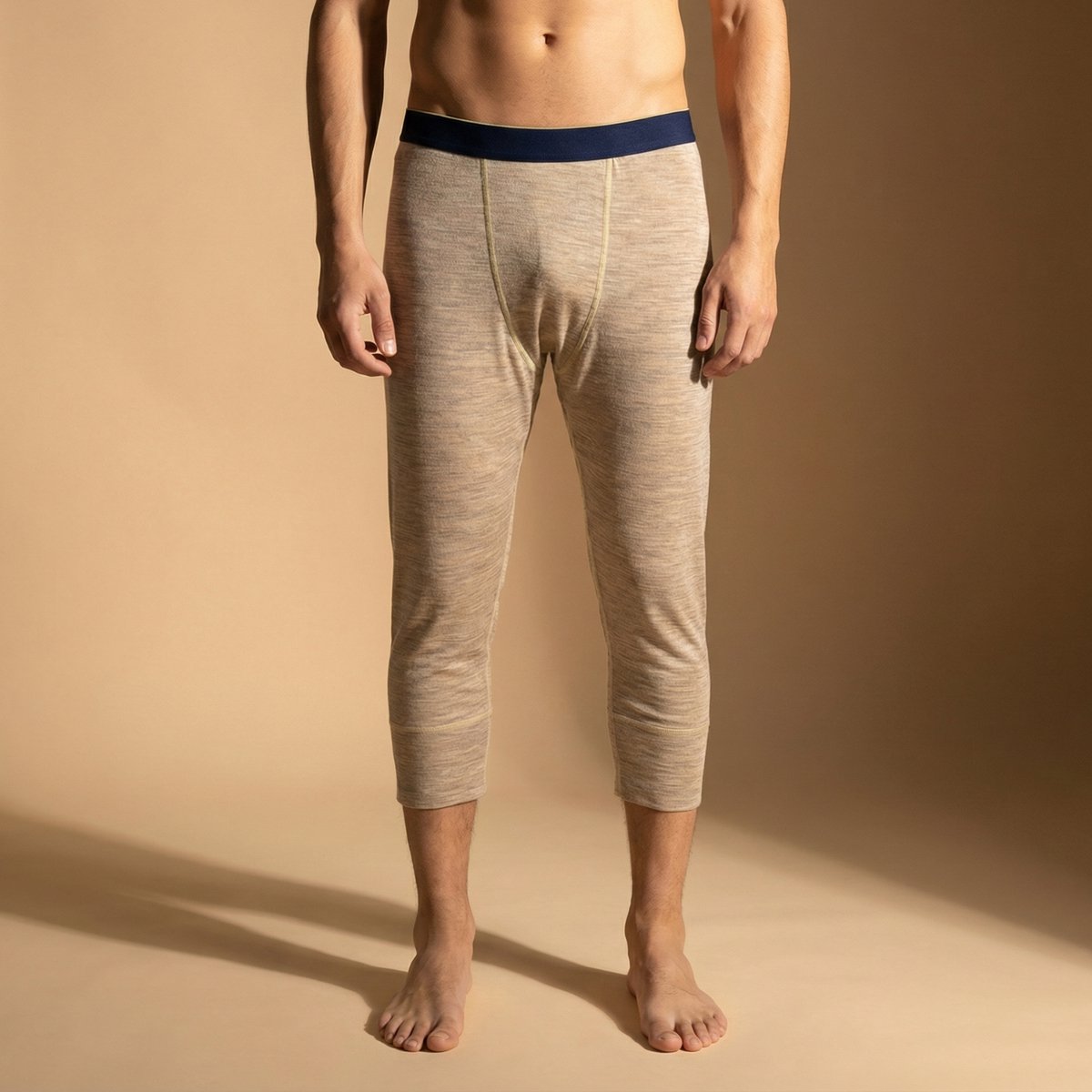 Lynce Mens Premium Merino 3/4 Pant