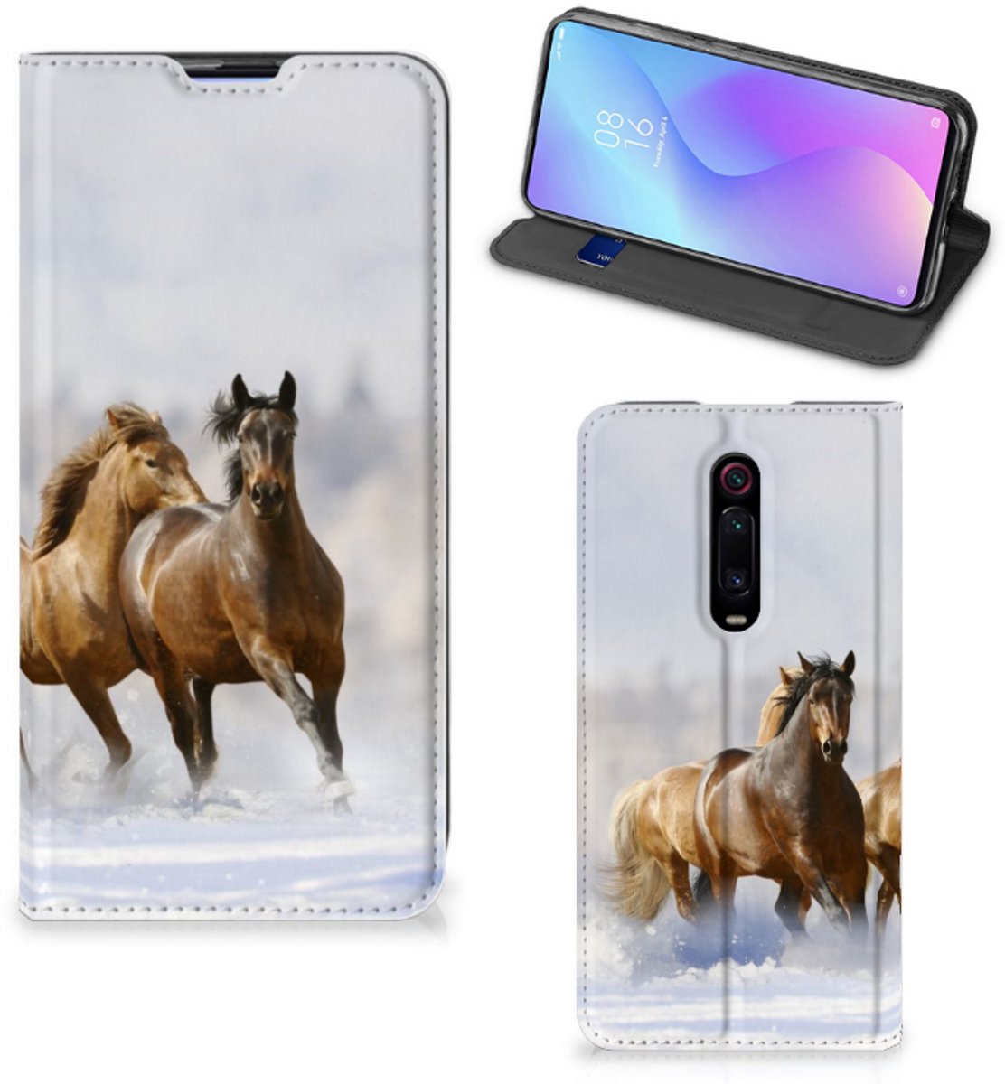 Xiaomi Mi 9T Pro Hoesje maken Paarden