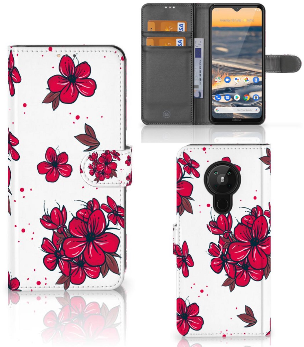 Nokia 5.3 Hoesje Blossom Red