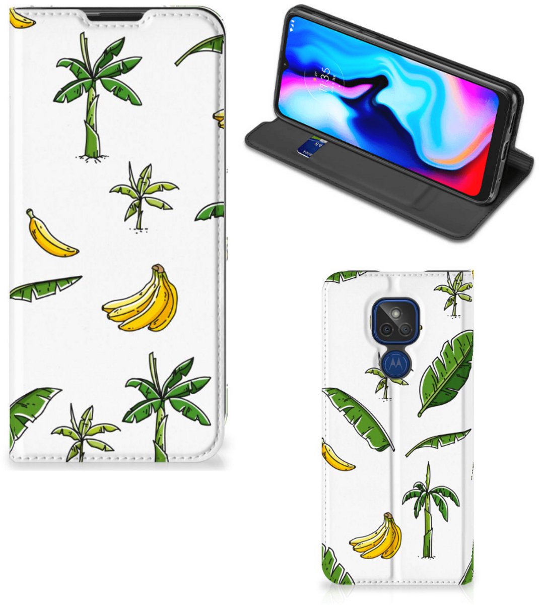 Motorola Moto G9 Play Smart Cover Banana Tree