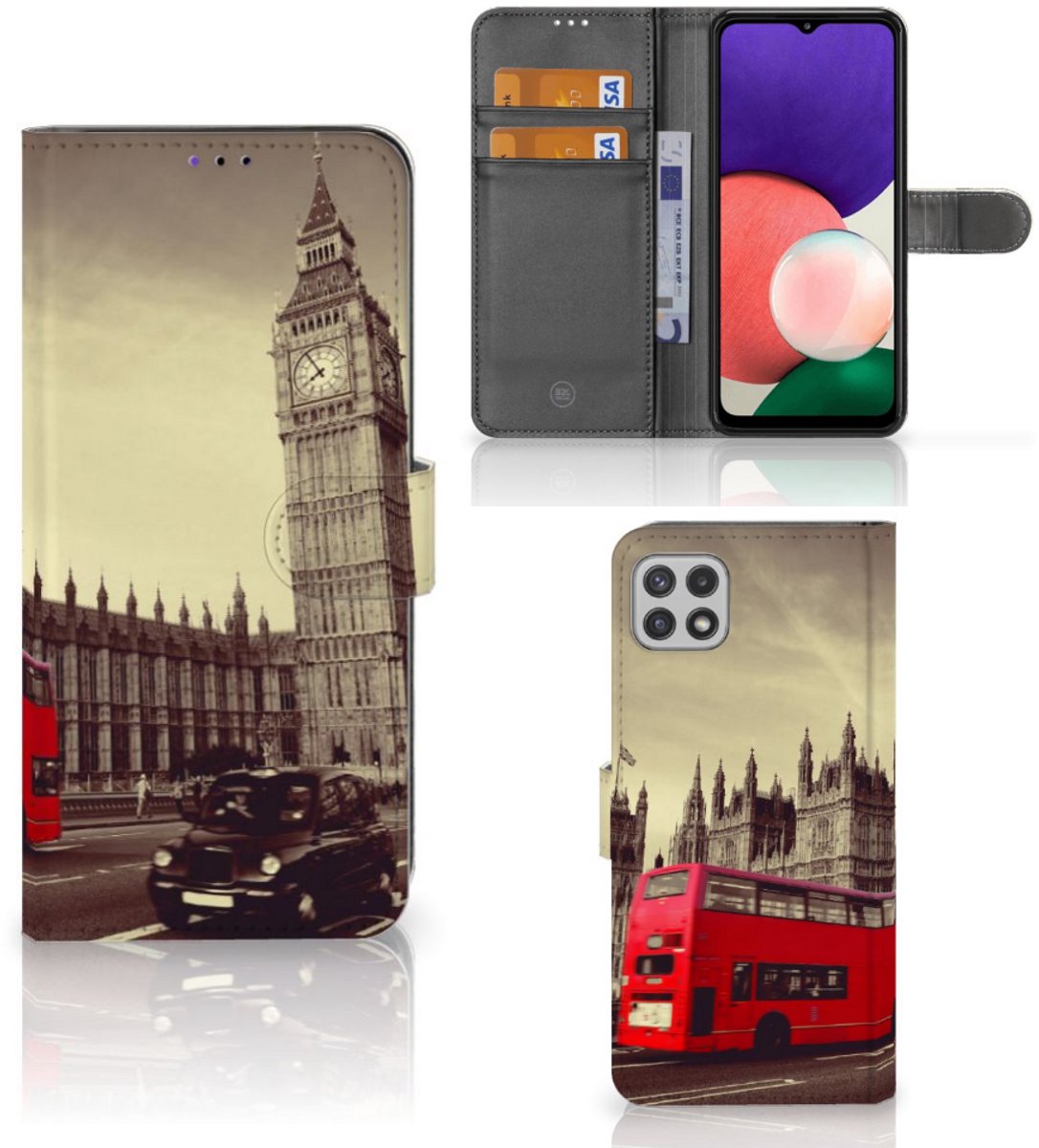 Samsung Galaxy A22 5G Flip Cover Londen