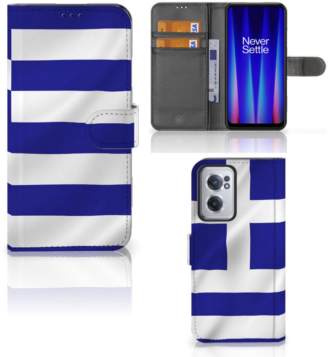 OnePlus Nord CE 2 Bookstyle Case Griekenland