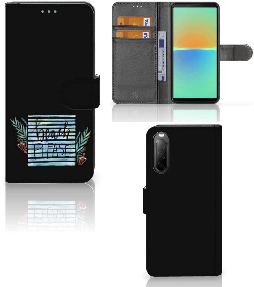 Sony Xperia 10 IV Leuk Hoesje Boho Beach