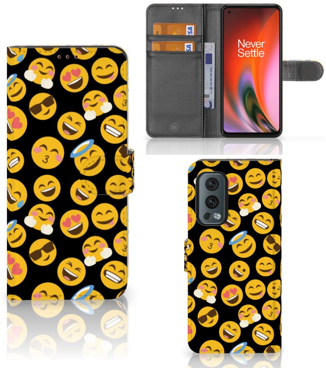 OnePlus Nord 2 5G Telefoon Hoesje Emoji