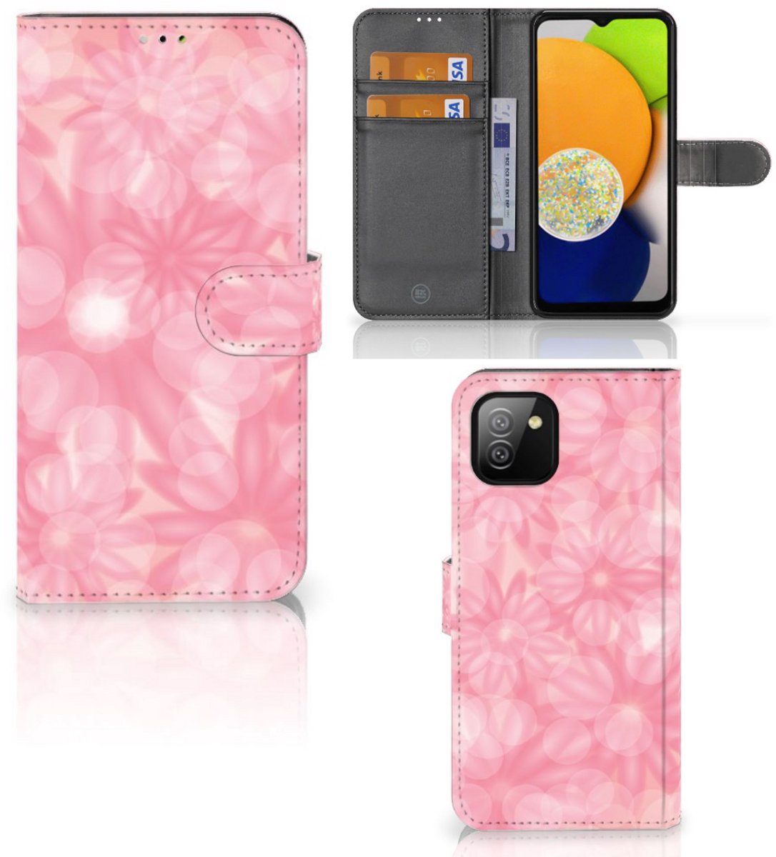 Samsung Galaxy A03 Hoesje Spring Flowers