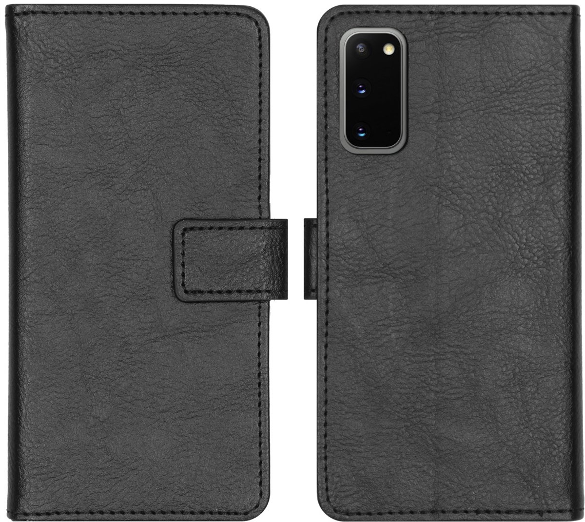 imoshion Hoesje - Geschikt voor Samsung Galaxy S20 - Luxe Bookcase - Zwart