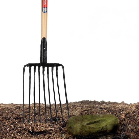 Florixa® Woelvork - Tuinwoeler - Spitvork - Groen - Zwart - ‎133cm x 28cm x 17cm van Merkloos	 — afbeelding 5
