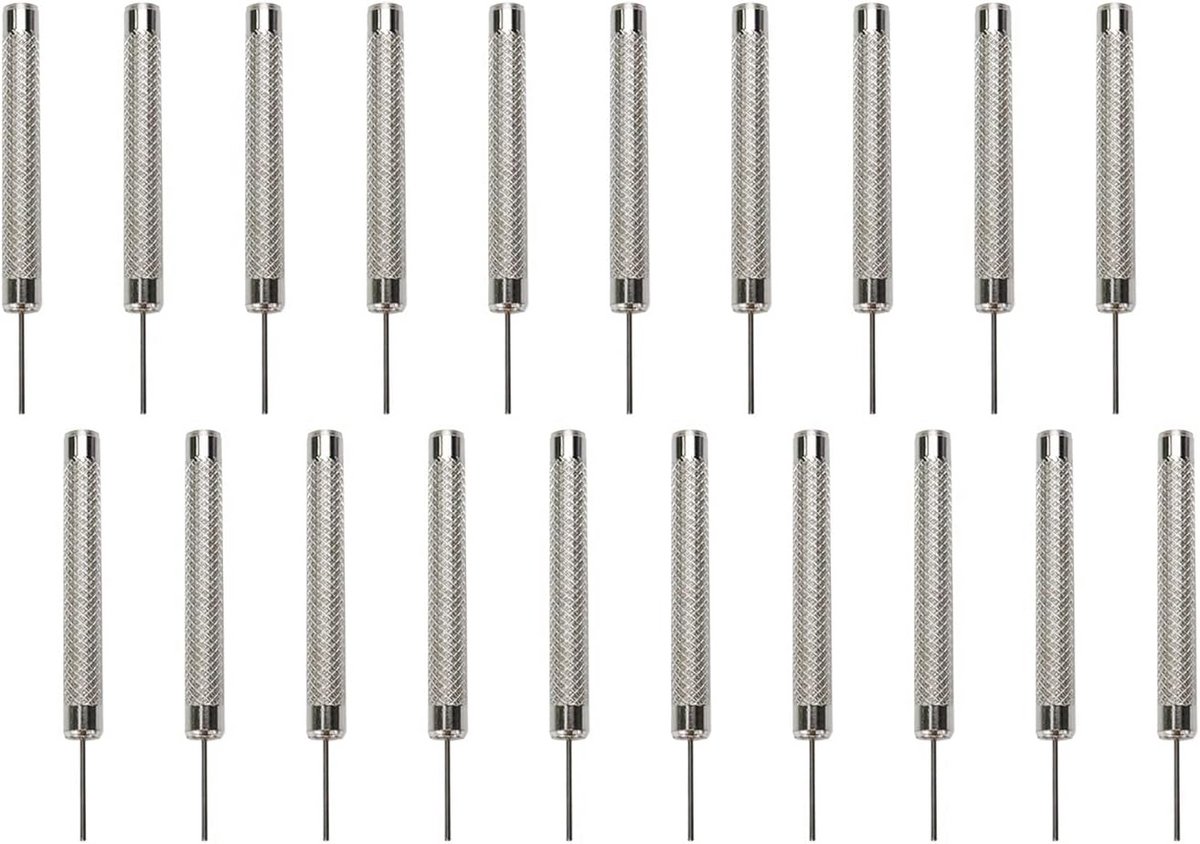 20 Stuks Horlogeband Pin Verwijderaars Schroef Pin Gereedschap 0.8mm