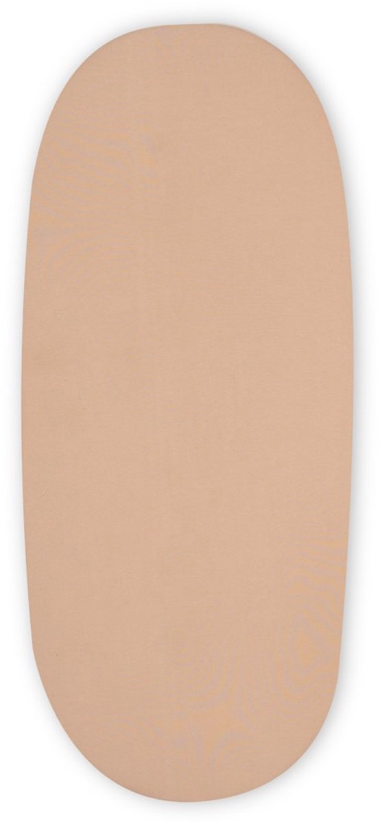 New Baby jersey hoeslaken 35x75 cm beige - Ledikantlaken