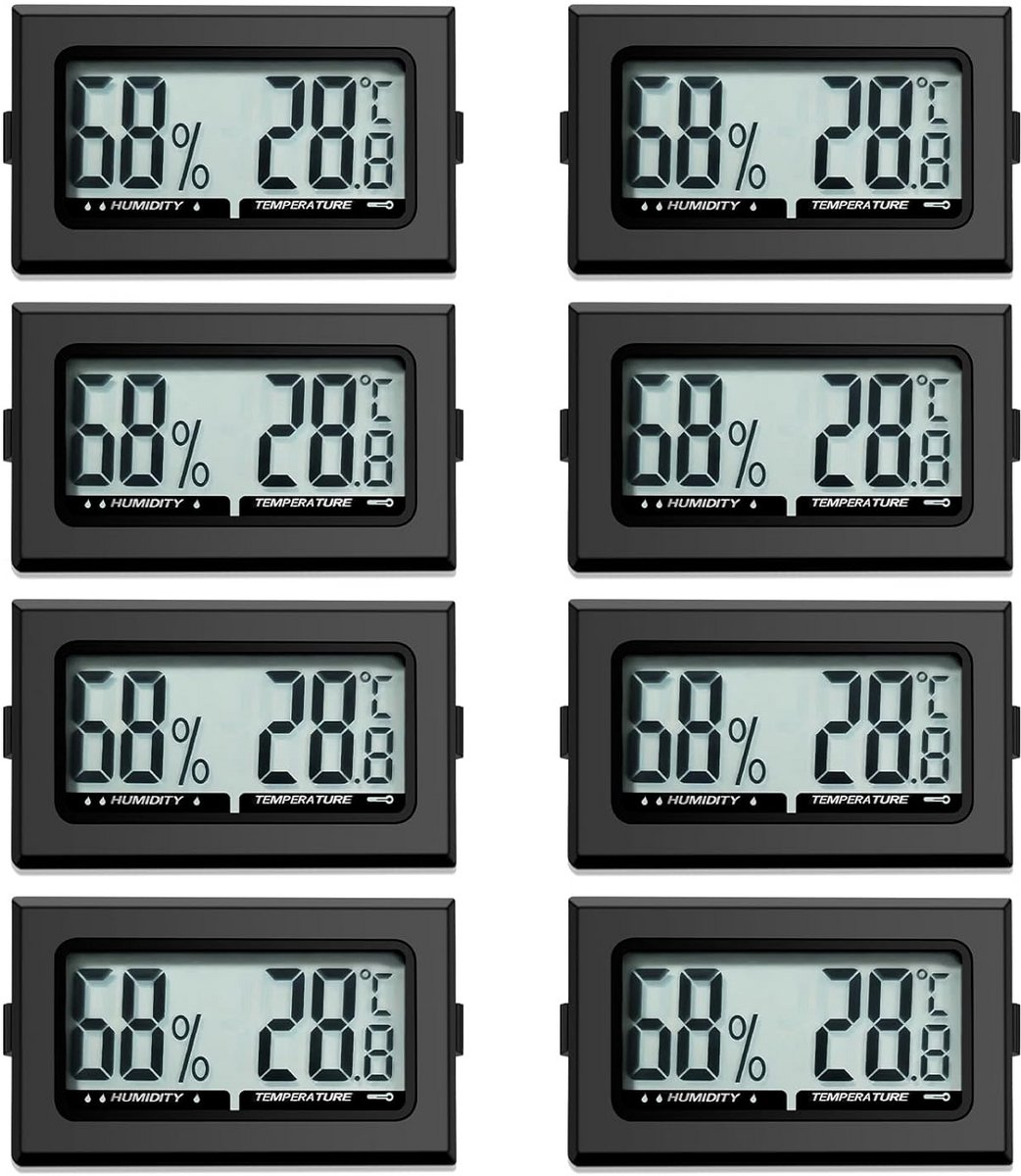 Digitale Hygrometer en Thermometer voor Binnen en Incubators
