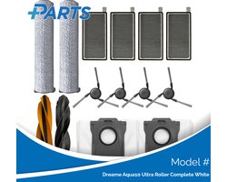 Dreame Aqua10 Ultra Roller Complete White Onderhoudsset (Plus.Parts® alternatief voor RAK67 / RAK70)