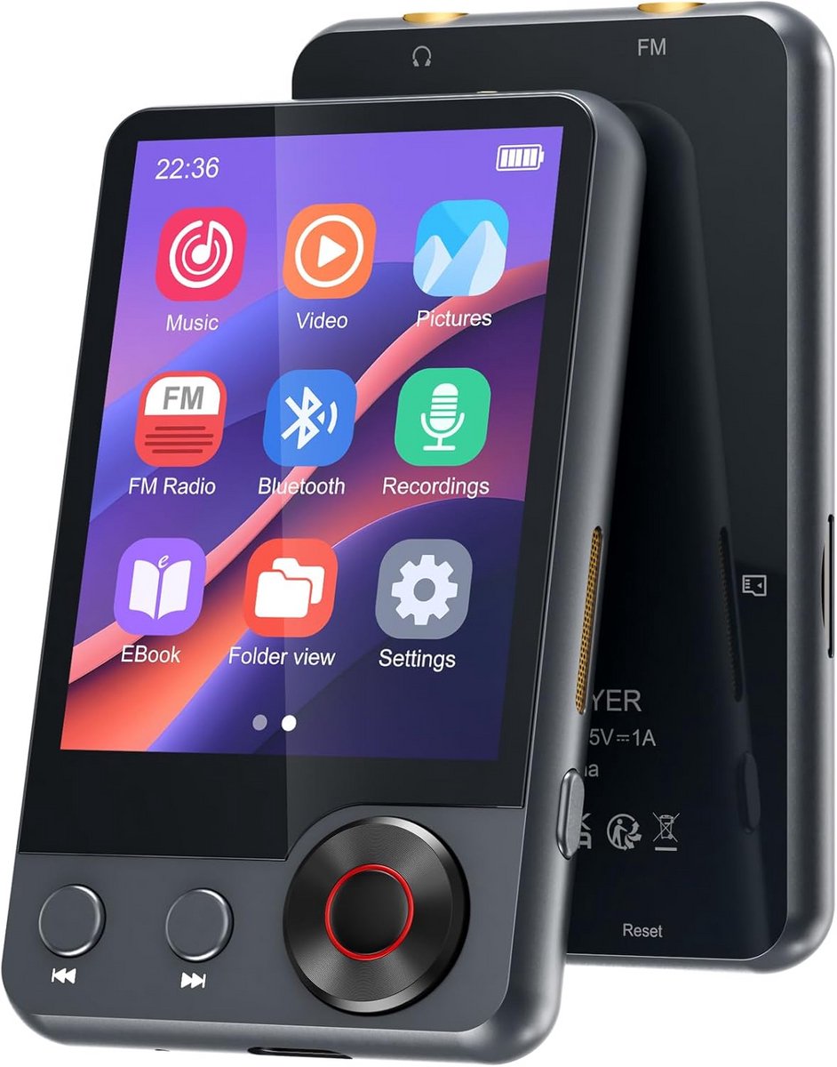 MP3 Speler Bluetooth - FM-Radio - Muziek