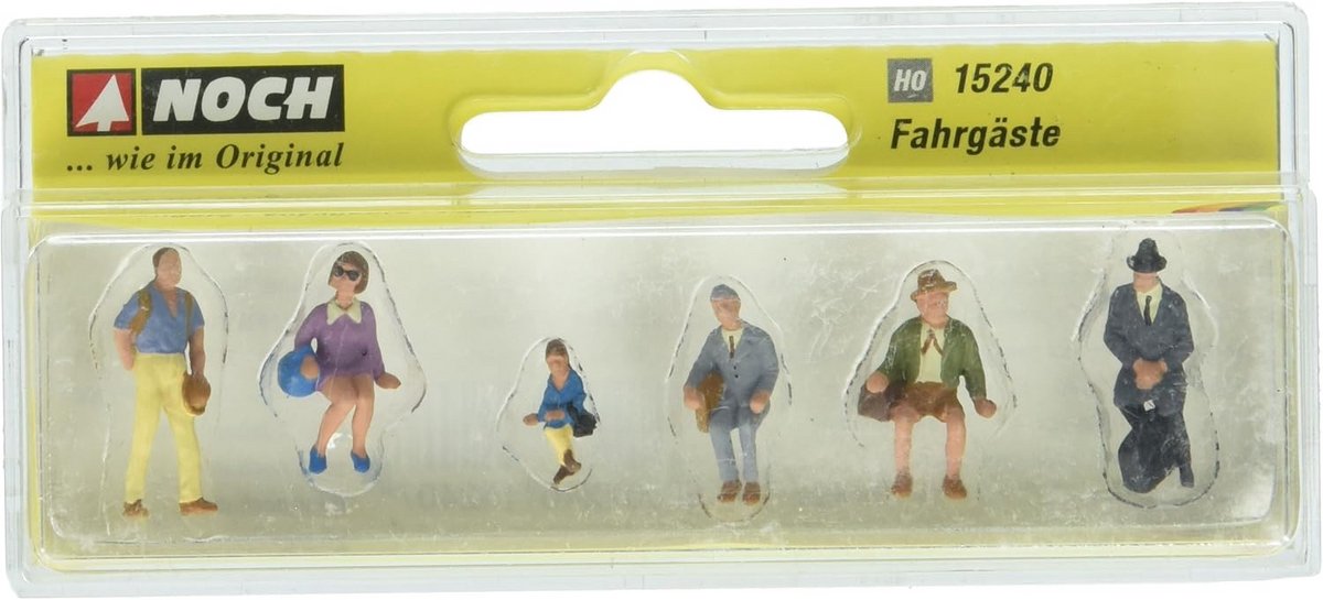 H0 Modelspoor Figuren Set: Spoormedewerkers