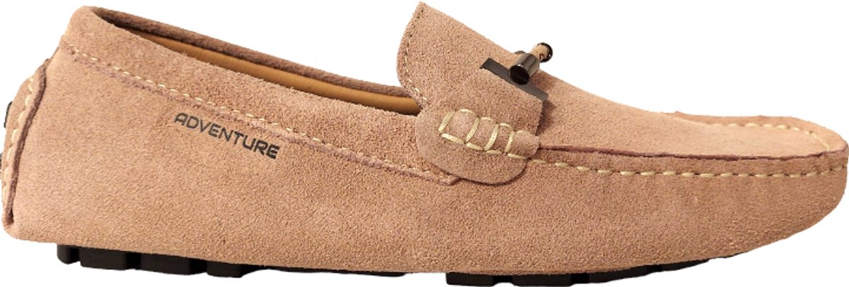 Adventure Instapper Milano Zand Suede Leer High Soft Insole