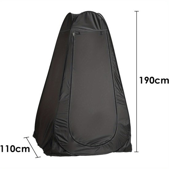 Outdoor Privacytent - Camping Toilettent & Douchetent - Mobiel & Draagbaar - Voor Buiten, Kamperen en Festivals van Parallel Goods — afbeelding 2
