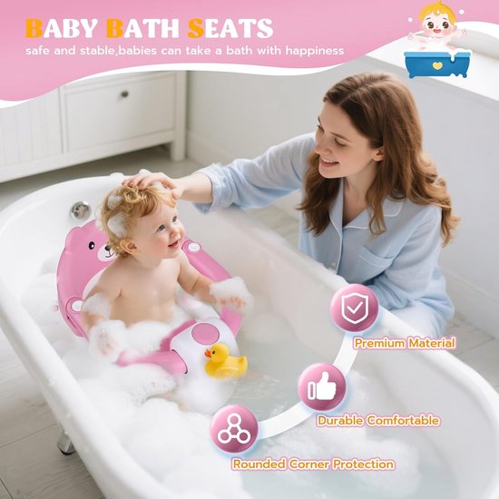 Veilig en comfortabel badzitje voor baby's — afbeelding 4
