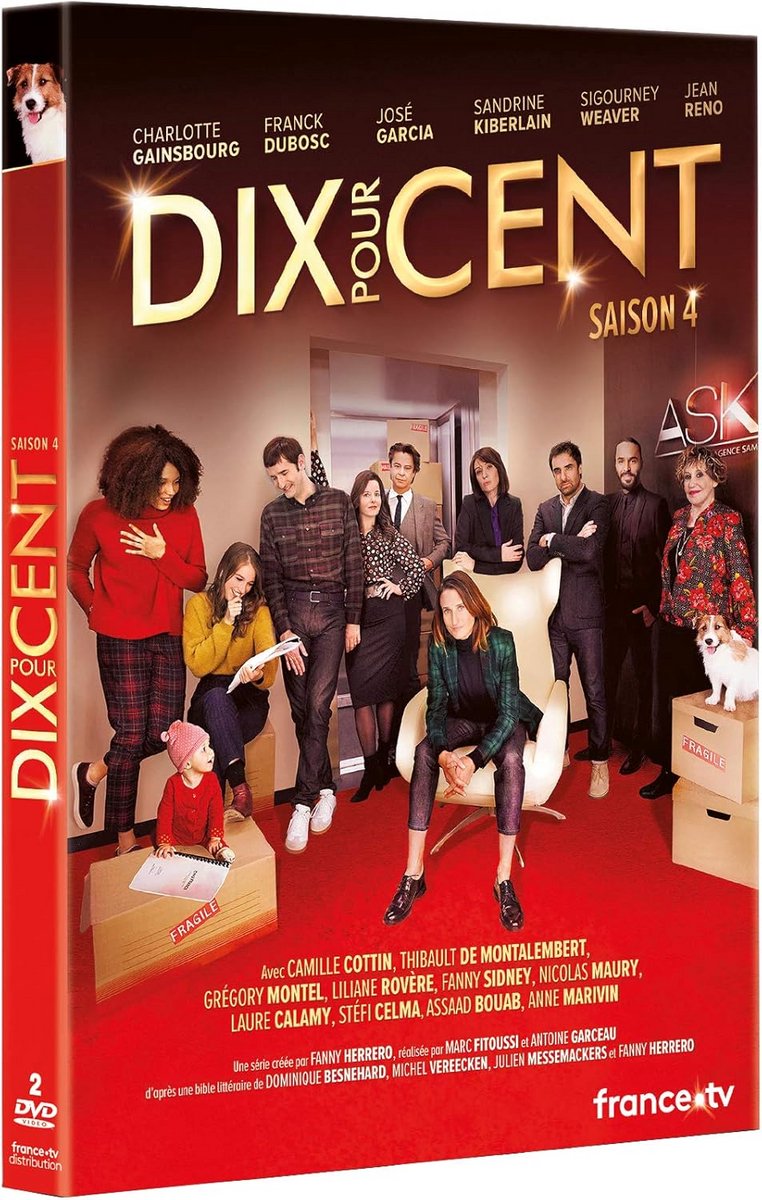 Dix Pour Cent Seizoen 4 - Complete Serie Nederlandse Ondertiteling
