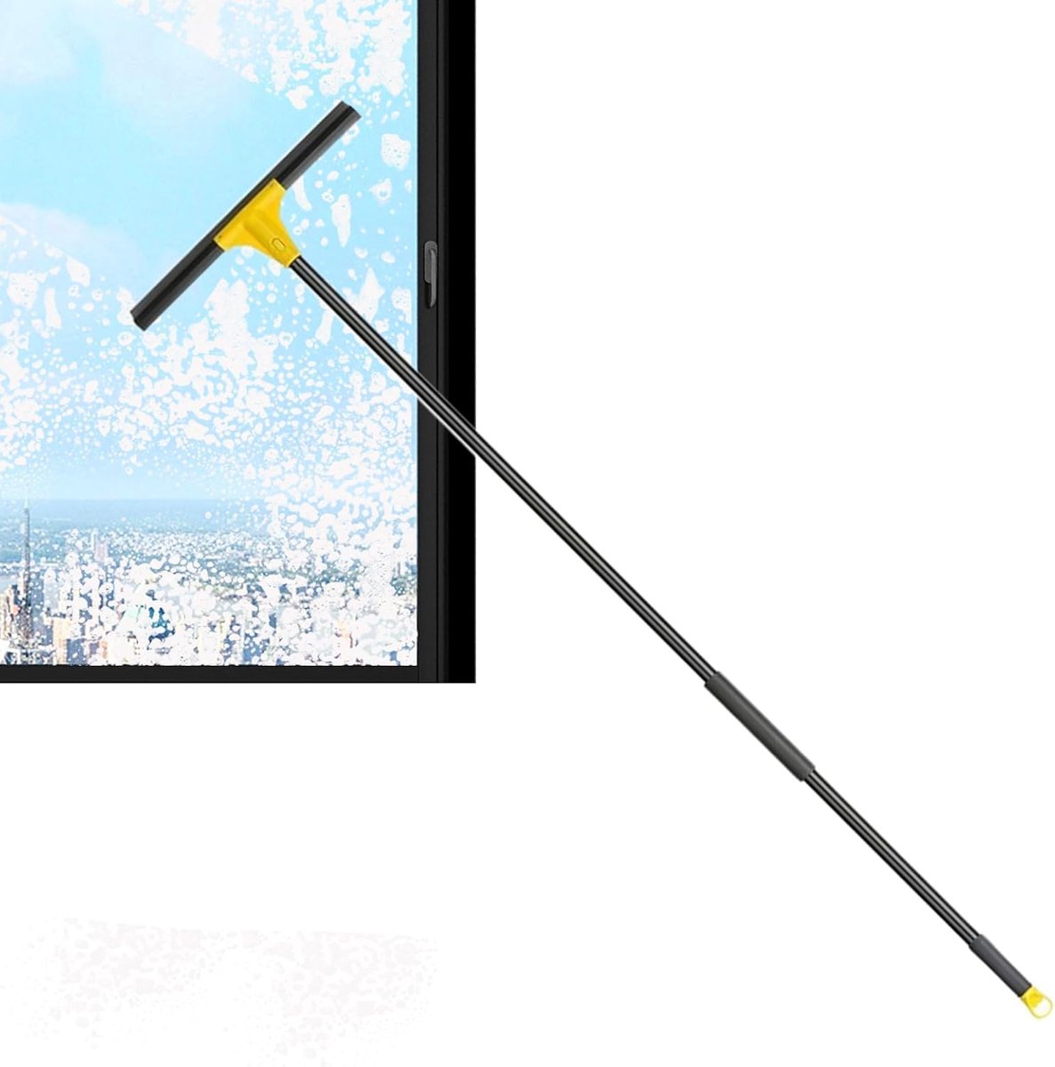 Vloertrekker - Raamwisser - Badkamer Reinigen - Telescopisch Verstelbaar - 45 cm Breed