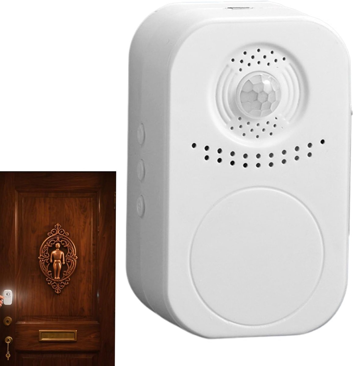 Deur Alarm - Bewegingsmelder Chime - Veiligheid Thuis - Instelbaar Volume Toon - Compact Formaat