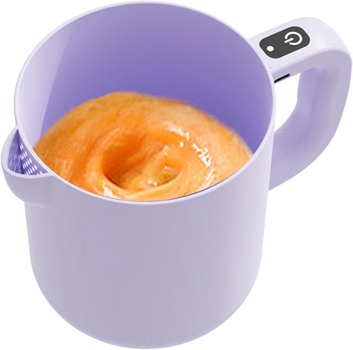 Elektrische Keukenmixer Draadloze Klopper Snel Mixen En Kloppen Ingebouwd Zeefje 1 Liter Capaciteit Paars
