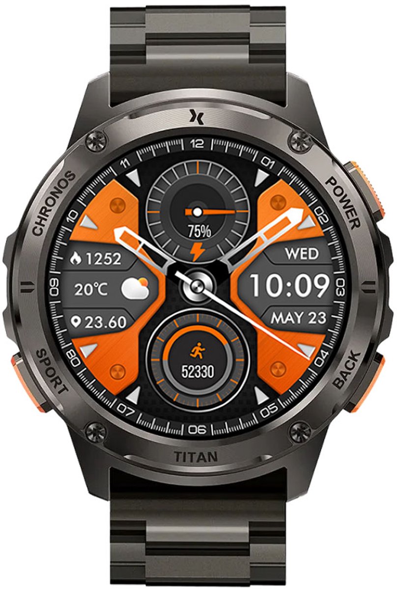 maxcom smartwatch FW110 chronos zwart