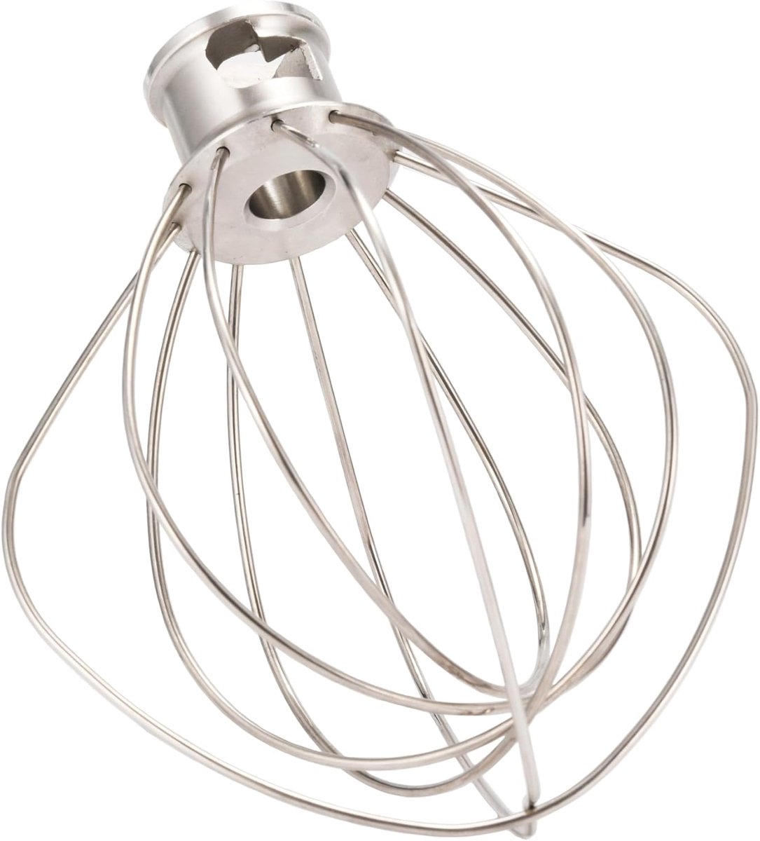 Roestvrijstalen Garde - Ballongarde Keukenmixer - Beslag Maken - Vaatwasmachinebestendig - 6 Draads - Zilver