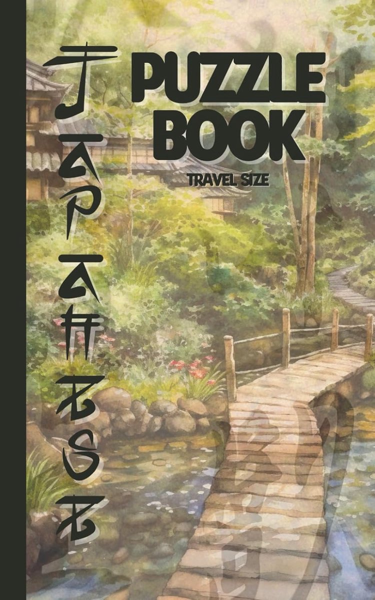 Puzzelboek Reisformaat - Hersenkrakers Mix - Reizen en Ontspanning - Elf Puzzelsoorten - Compact 5x8 inch