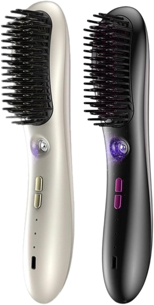 Ionische Stijlkam - Haarstyling Tool - Snel Stijlen - 3 Warmte standen - 22 x 4.5 x 6.2 cm