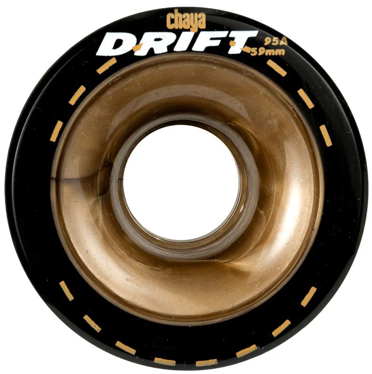Chaya Drift Schaatswielen Goud 65 mm / 95A