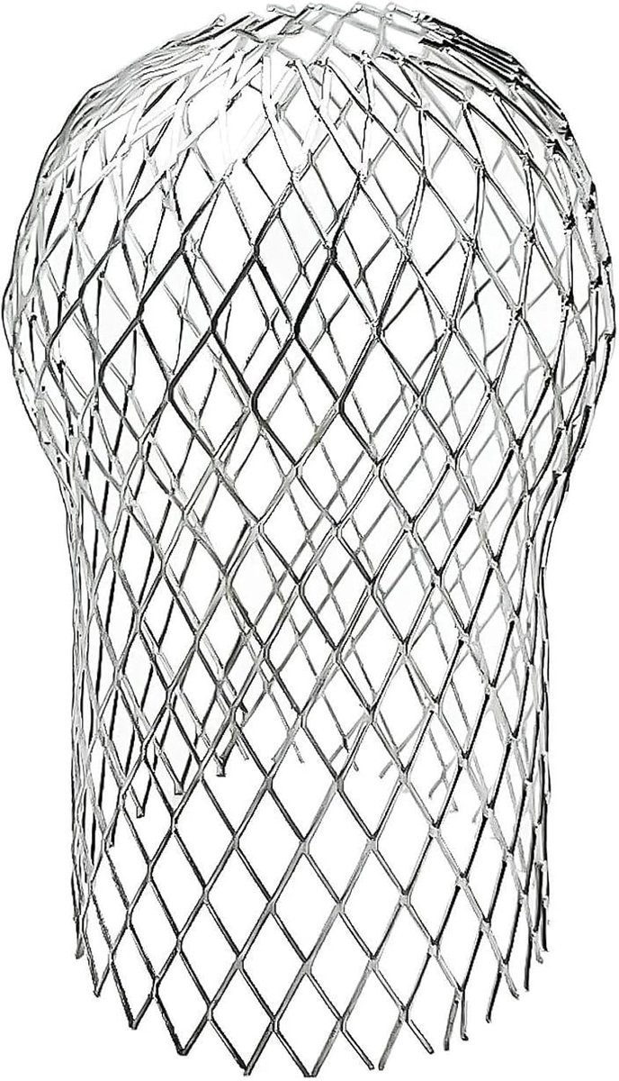 Dakgoot Bladfilter - Gootbescherming Zeef - Voorkom Verstoppingen - Verstelbaar Ontwerp - 10 x 17 cm - Zilver