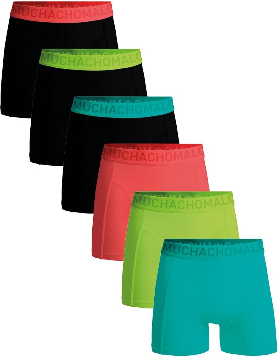 Boxershorts Heren - Ondergoed Set - Dagelijks Gebruik - Zachte Microvezel - 6 Stuks - Effen