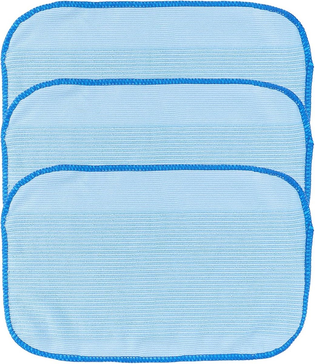 Dweildoeken Set - Herbruikbare Pads - Grondig Reinigen - Zachte Vezel Textuur - 26x18 cm