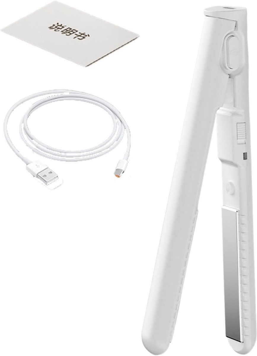 Draagbare Stijltang - Draadloze Krultang - Snel Haar Stylen - USB Oplaadbaar - 18 cm Lengte