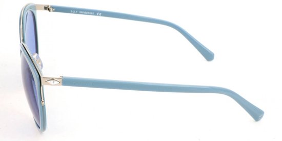 Swarovski SK0177 Shiny light blue 54/21/135 WOMAN Zonnebrillen van Swarovski — afbeelding 2
