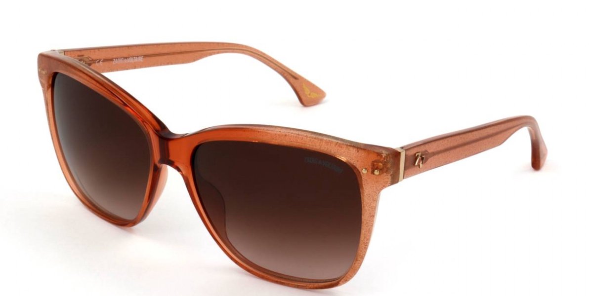 Zadig & Voltaire SZV002 Nero lucido 57/16/140 MAN Zonnebrillen