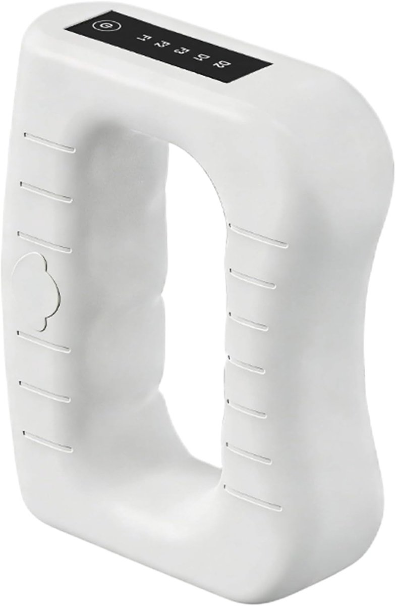 Massage Apparaat - Fascia Ring - Spierherstel - Draadloos Ontwerp - 14.5 x 9.5 x 16.5 cm - Wit