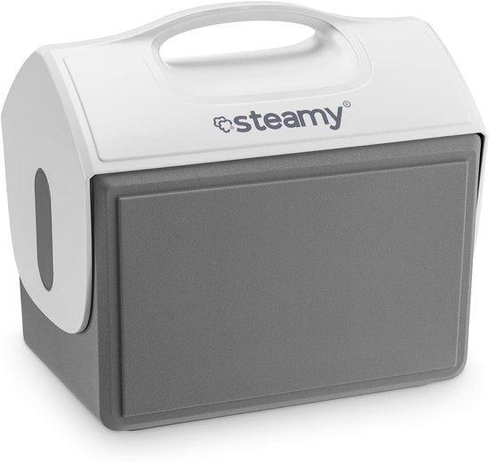 Compacte Koelbox - Lunchbox Koeler - Dagtochten Sport - Eenvoudig Openen - 14 Liter Capaciteit - Grijs — afbeelding 2