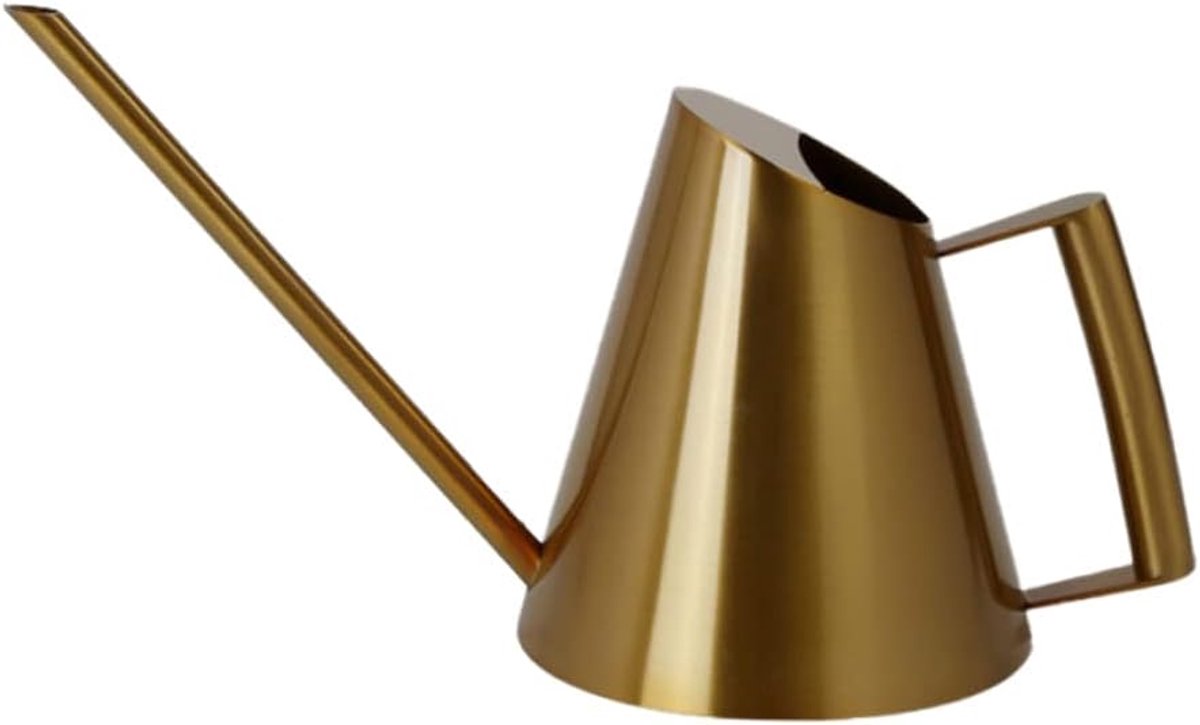 Plantengieter RVS - Waterkoker Tuin - Bewatering Planten - Lange Tuit - 900ml Inhoud - Goud