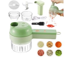 Groentesnijder Electrisch - Groentensnijder Electrisch - Groentesnijder Machine - Elektrische Groentesnijder - Foodprocessor - Uiensnijder