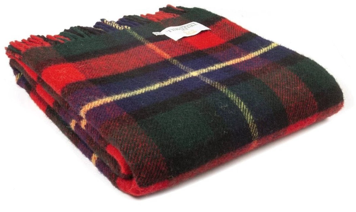 Plaid Tartan Kilgour - 150x183 - Nieuw Wol - Tweedmill UK