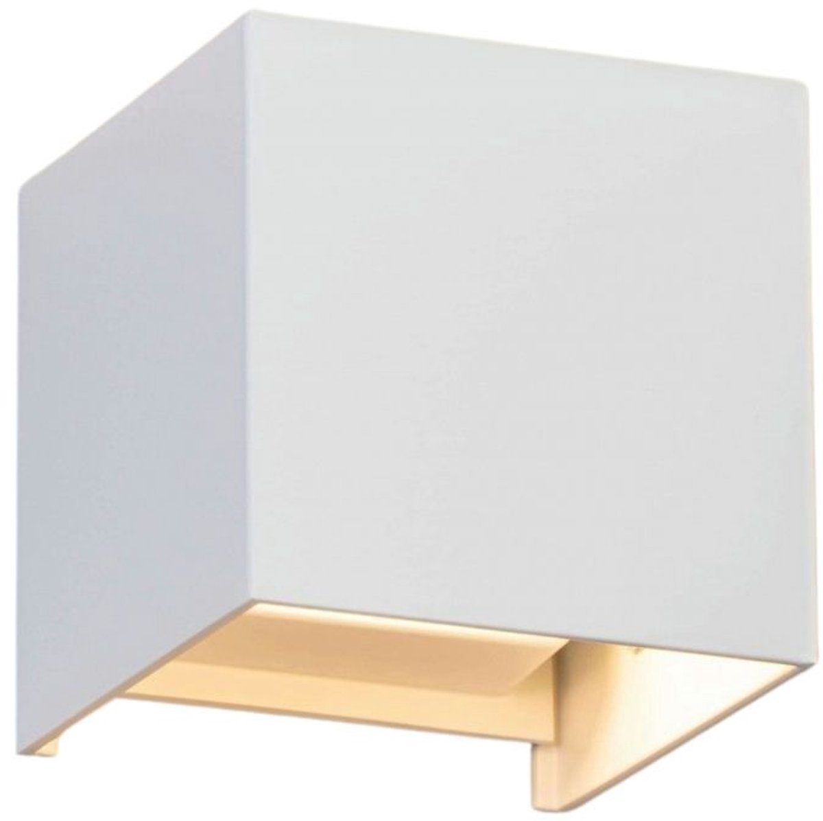 Kosilum - Cubic - Wandlamp - Wit - Aluminium