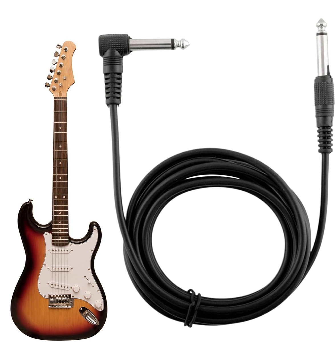 Gitaarkabel - Audio kabel - Muziek maken - Ruisonderdrukking - 3 meter